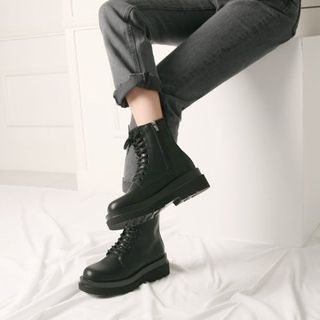 short military boots