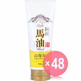 Cosmetex Roland - Loshi Moist Aid Horse Oil Skin Cream N Sakura (x48) (Bulk Box)