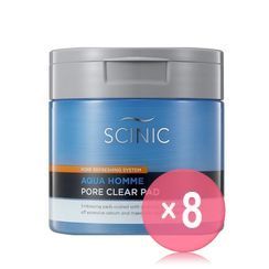 SCINIC - Aqua Homme Pore Clear Pad (x8) (Bulk Box)