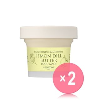 SKINFOOD - Lemon Dill Butter Food Mask 2pcs Bundle Set