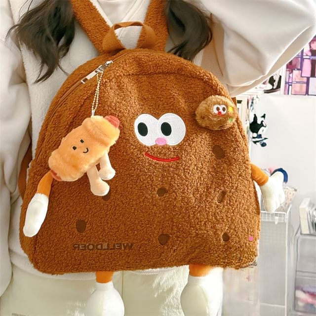 Anchara - Cartoon Embroidered Backpack / Bag Charm / Set | YesStyle