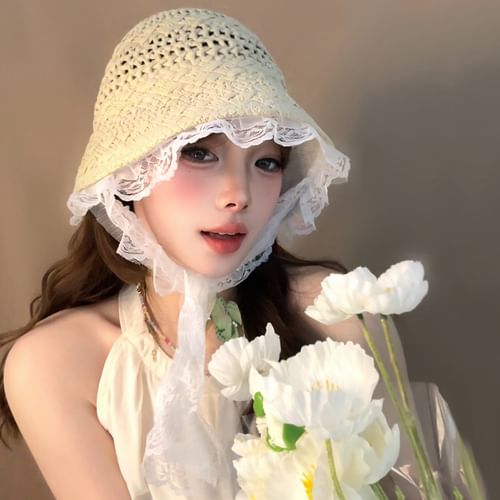 Lace cloche hat online