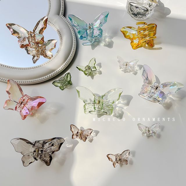 LIDO - Butterfly Acrylic Hair Clamp / Set (various designs) | YesStyle