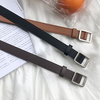 CIMAO-Faux Leather Belt