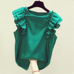 YARU - Ruffle Tank Top YARU - Ruffle Tank Top