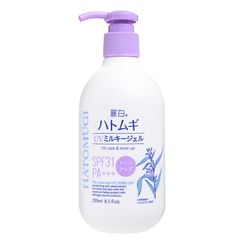 KUMANO COSME Reihaku Hatomugi The Tone Up UV Milky Gel SPF 31 PA+++