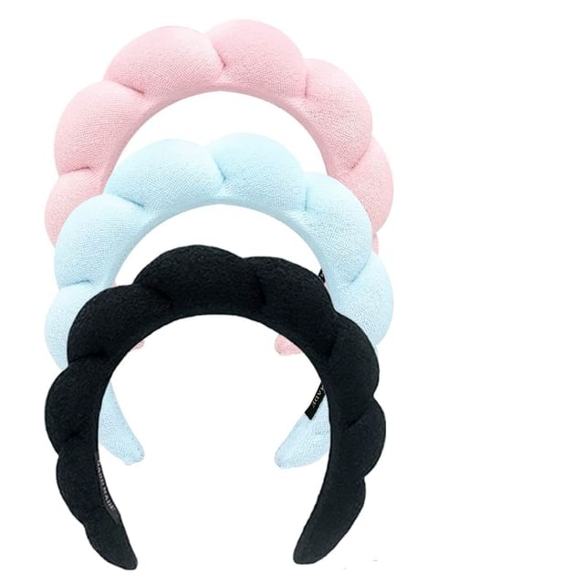 Mentosi-Plain Face Wash Headband