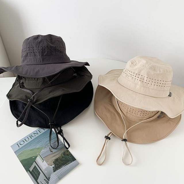 Amandier-Plain Boonie Hat Various Designs