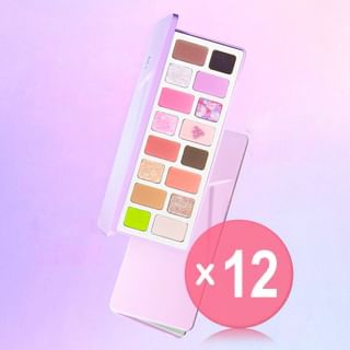 cheeryep - 16 Color Eyeshadow Palette - Lively (x12) (Bulk Box)