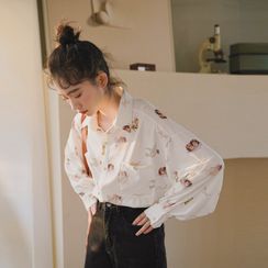 Lady Jean - 天使印花衬衫 Lady Jean - 天使印花衬衫