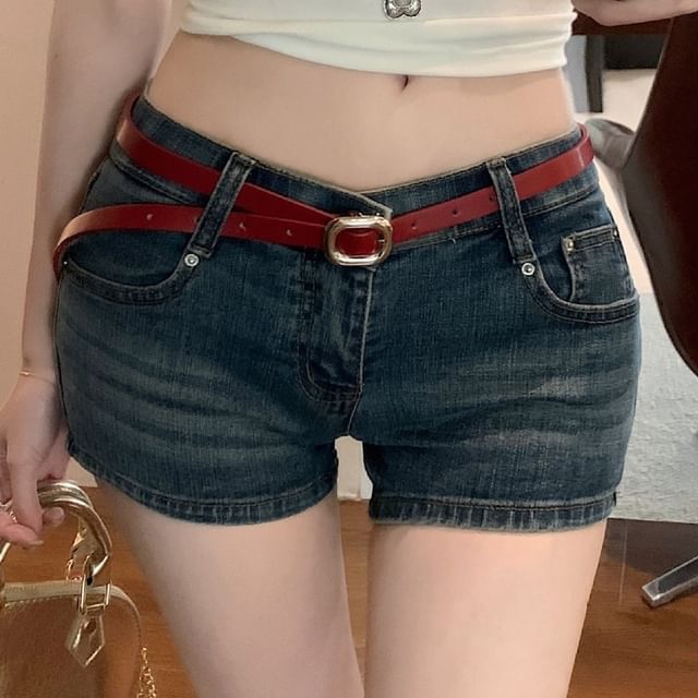 Trendycas-Denim Hot Pants