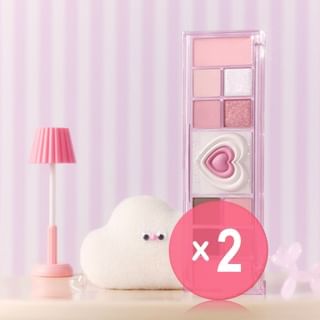 peripera - All Take Mood Like Palette Night Peri Friends Edition 2pcs Bundle Set