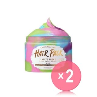 MQNY - Biorecipe 1 Sec Damage Care Hair Pack White Musk 2pcs Bundle Set