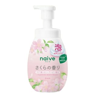 Kracie - Naive Foaming Body Wash Sakura Limited Edition