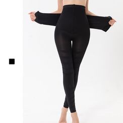 Giselle Shapewear - Set: Long-Sleeve Top + Leggings