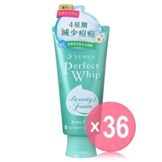 Shiseido - Senka Perfect Whip Acne Care Beauty Face Foam (x36) (Bulk Box)