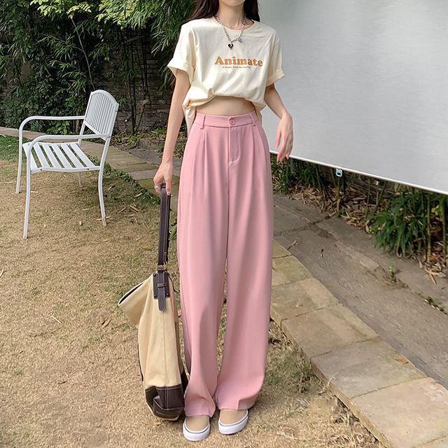 Luna Rouge - High Waist Wide Leg Dress 