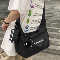 Borsello Borsa A Tracolla Da Uomo Moda Piccola Cerniera Tracolla Uomo