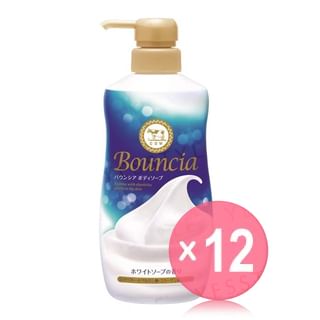 Cow Brand Soap - Bouncia White Soap Body Soap (x12) (Bulk Box)