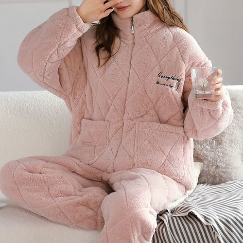 Fluffy fleece online loungewear