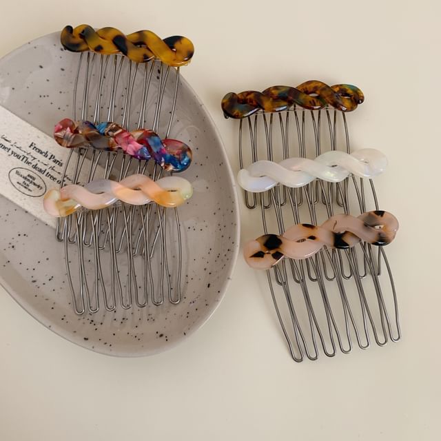 Mentosi-Twist Hair Comb