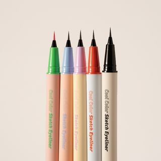 CZEL - Cool Color Sketch Liquid Eyeliner - 5 Colors