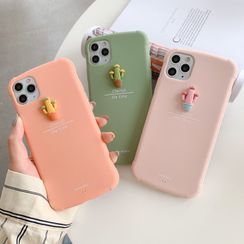 CeLLEAGUE - 3D Cactus Phone Case - iPhone 11, 11 Pro, 11 Pro Max, XS Max, X/XS, XR, 8p/7p, 8/7 CeLLEAGUE - 3D Cactus Phone Case - iPhone 11, 11 Pro, 11 Pro Max, XS Max, X/XS, XR, 8p/7p, 8/7