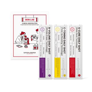 DIFFER & DEEPER - Daily Shot 3 Types Starter Set
