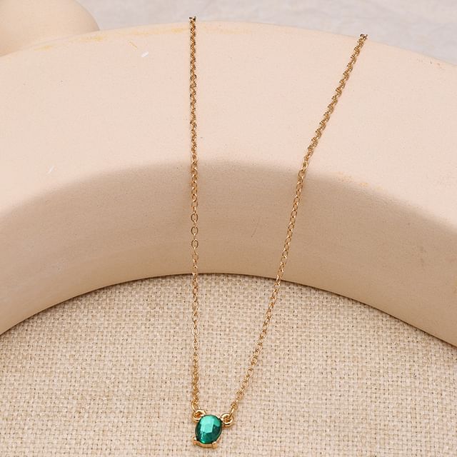 Gemsha-Rhinestone Necklace