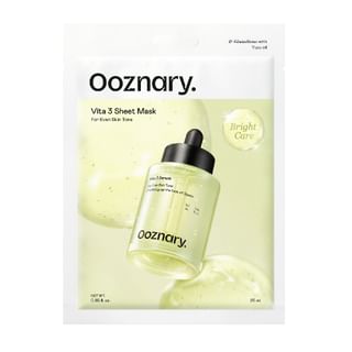 Ooznary - Vita 3 Sheet Mask