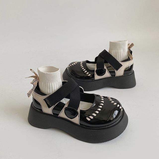 Queen Zoo Platform Mary Jane Shoes YesStyle