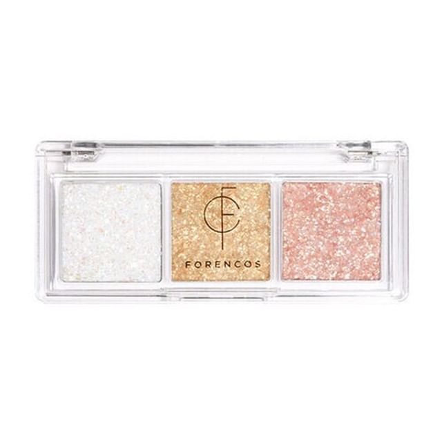 FORENCOS-Bare Glitter Palette-01 Nudy