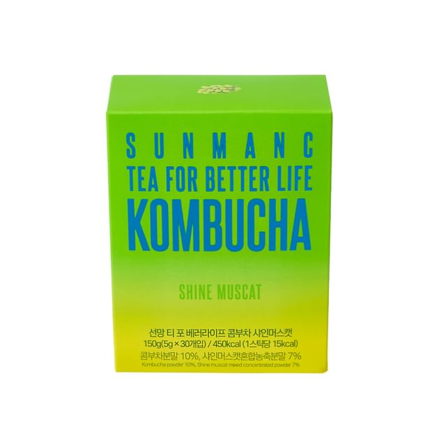 SUNMANC-Kombucha Tè Fermentato - Tea For Better Life Kombucha 8 Varianti