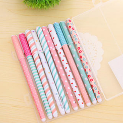 Lazy Corner - Set of 10: Multicolored Gel Pens Lazy Corner - Set of 10: Multicolored Gel Pens
