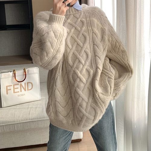 Cable knit hot sale sweater jacket