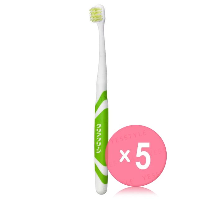 Kao-Clear Clean Tooth Surface Gap Plus Super Compact Toothbrush 5pcs Bundle Set