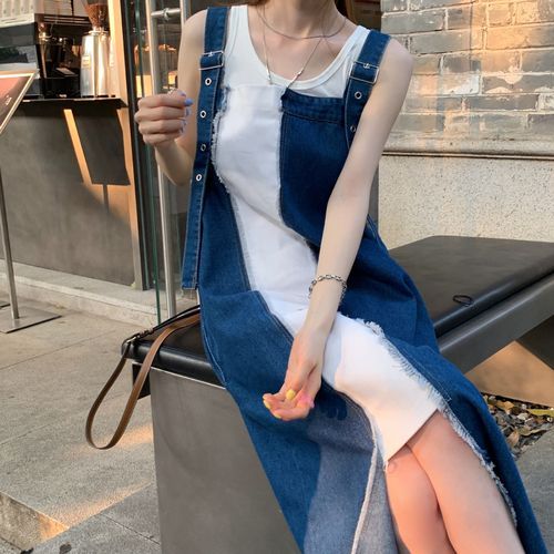 Sweet Pop Distressed Denim Overalls – HMNstyle | Uniquely You.