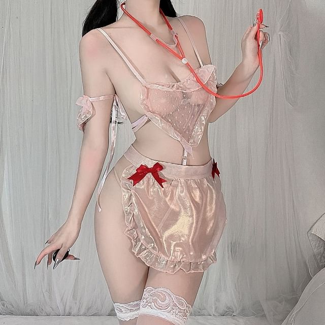 Hotty-Nurse Lingerie Costume Set