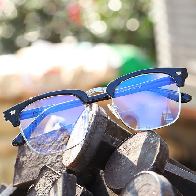 Aisyi-Vintage Metal Frame Eyeglasses