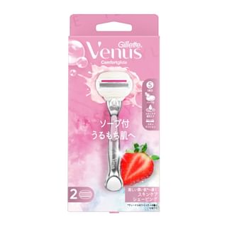 Gillette Japan - Venus Comfortglide Strawberry Field Razor For