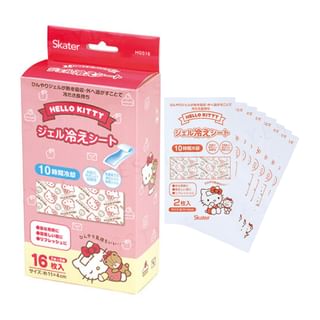 Skater - Sanrio Hello Kitty & Tiny Chum Cooling Gel Sheet 16 pcs