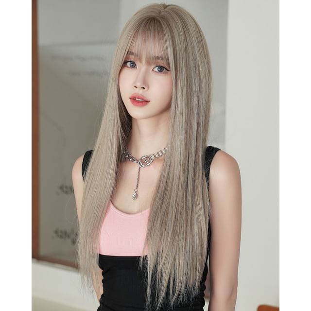 SEVENQ-Long Full Wig - Straight
