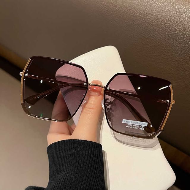 MOL Girl-Square Frame Sunglasses