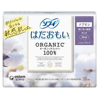 Unicharm - Sofy Organic Cotton Feminine Pads with Wings 26cm