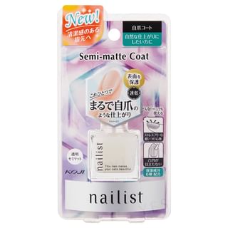 Koji-Nailist Semi-matte Coat