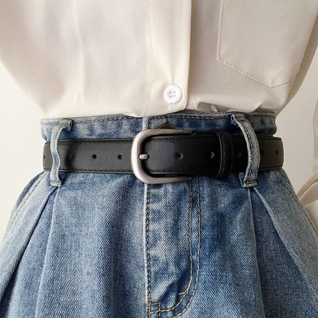 Lunashore-Faux Leather Belt Set