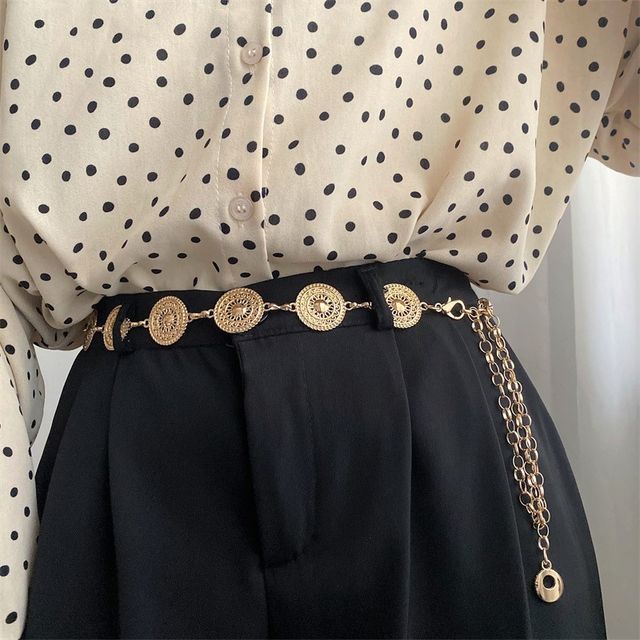 Poyol-Disc Alloy Waist Chain