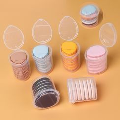 Stapi - Set of 6: Makeup Finger Cushion Puff + Puff Case