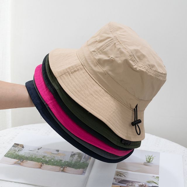 Raconteur-Drawstring Bucket Hat