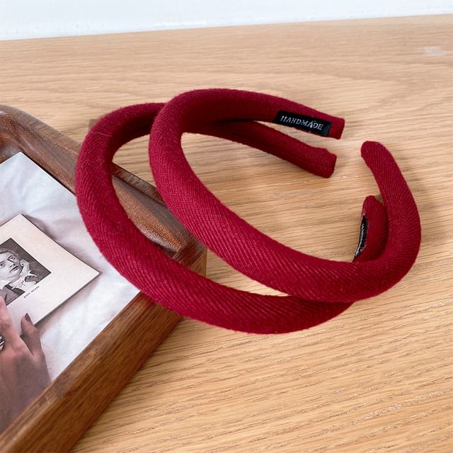 Kiren-Plain Fabric Headband
